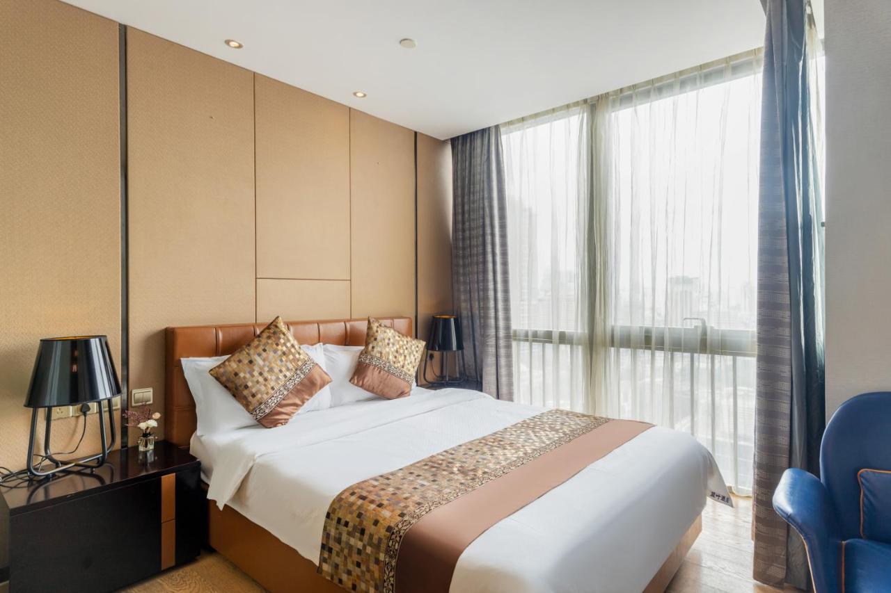 Yoyo Apartment Jiedeng Metropolis Branch, Beijing Road Kanton Exterior foto