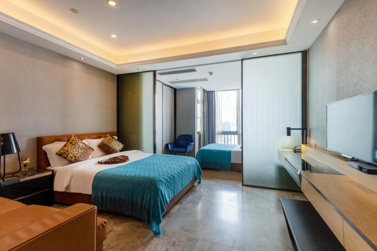 Yoyo Apartment Jiedeng Metropolis Branch, Beijing Road Kanton Exterior foto