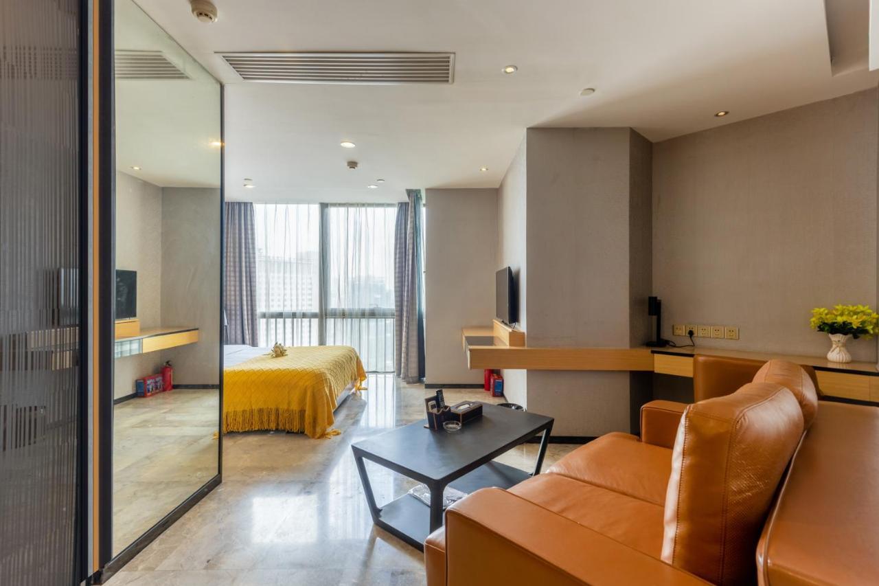 Yoyo Apartment Jiedeng Metropolis Branch, Beijing Road Kanton Exterior foto