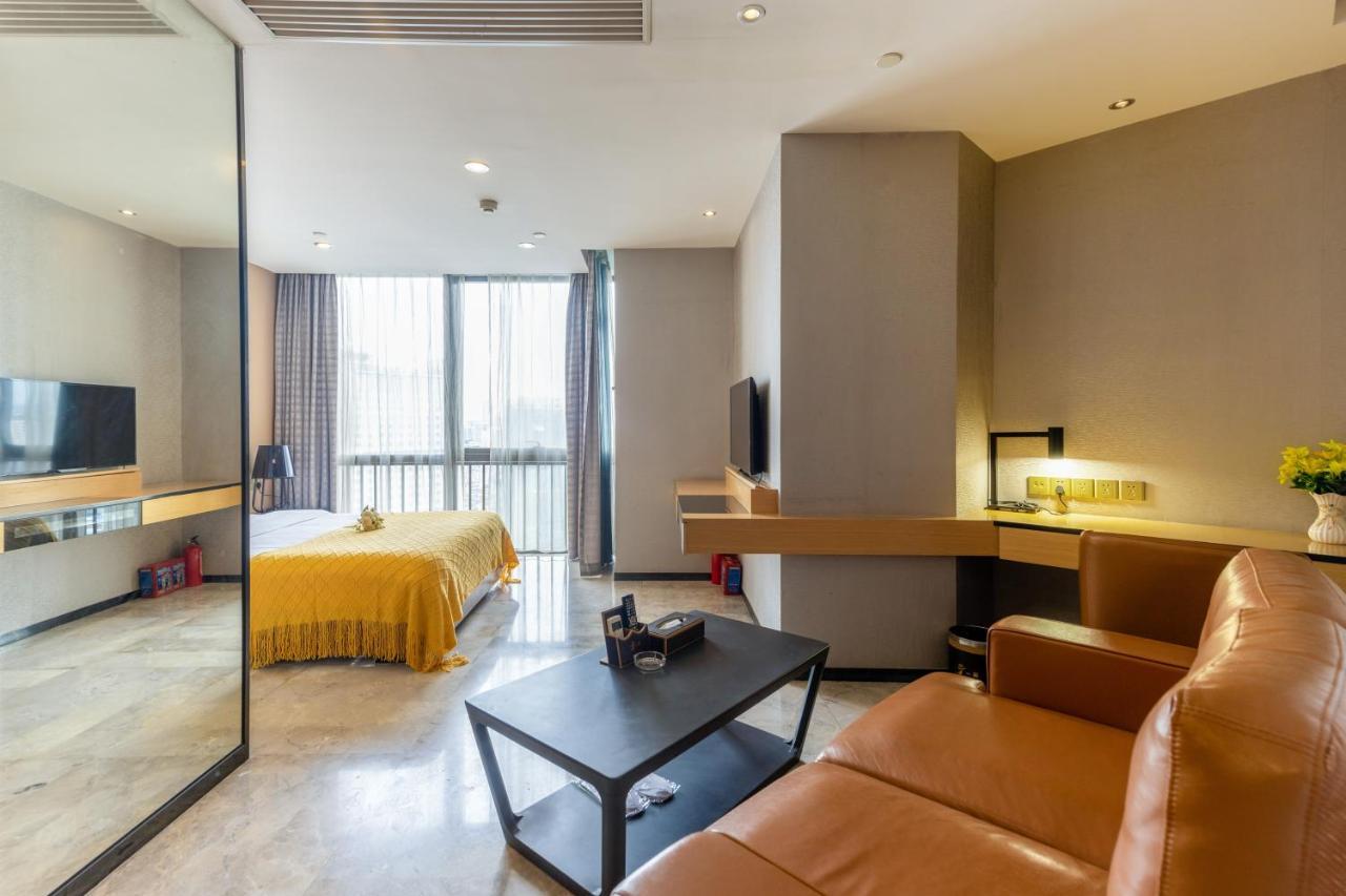 Yoyo Apartment Jiedeng Metropolis Branch, Beijing Road Kanton Exterior foto