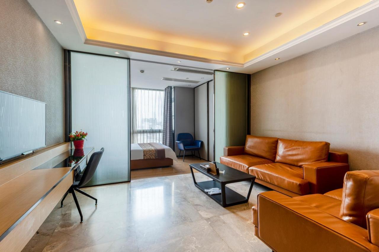 Yoyo Apartment Jiedeng Metropolis Branch, Beijing Road Kanton Exterior foto