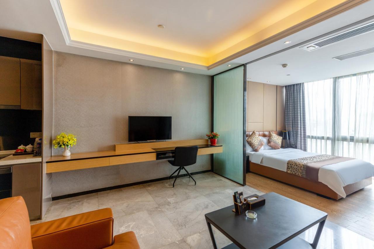Yoyo Apartment Jiedeng Metropolis Branch, Beijing Road Kanton Exterior foto